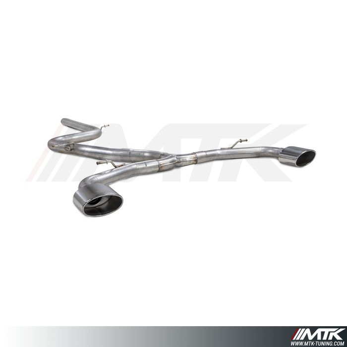 GPF-back Predator Full tube Volkswagen Golf MK8 / MK 8.5 GTi Clubsport